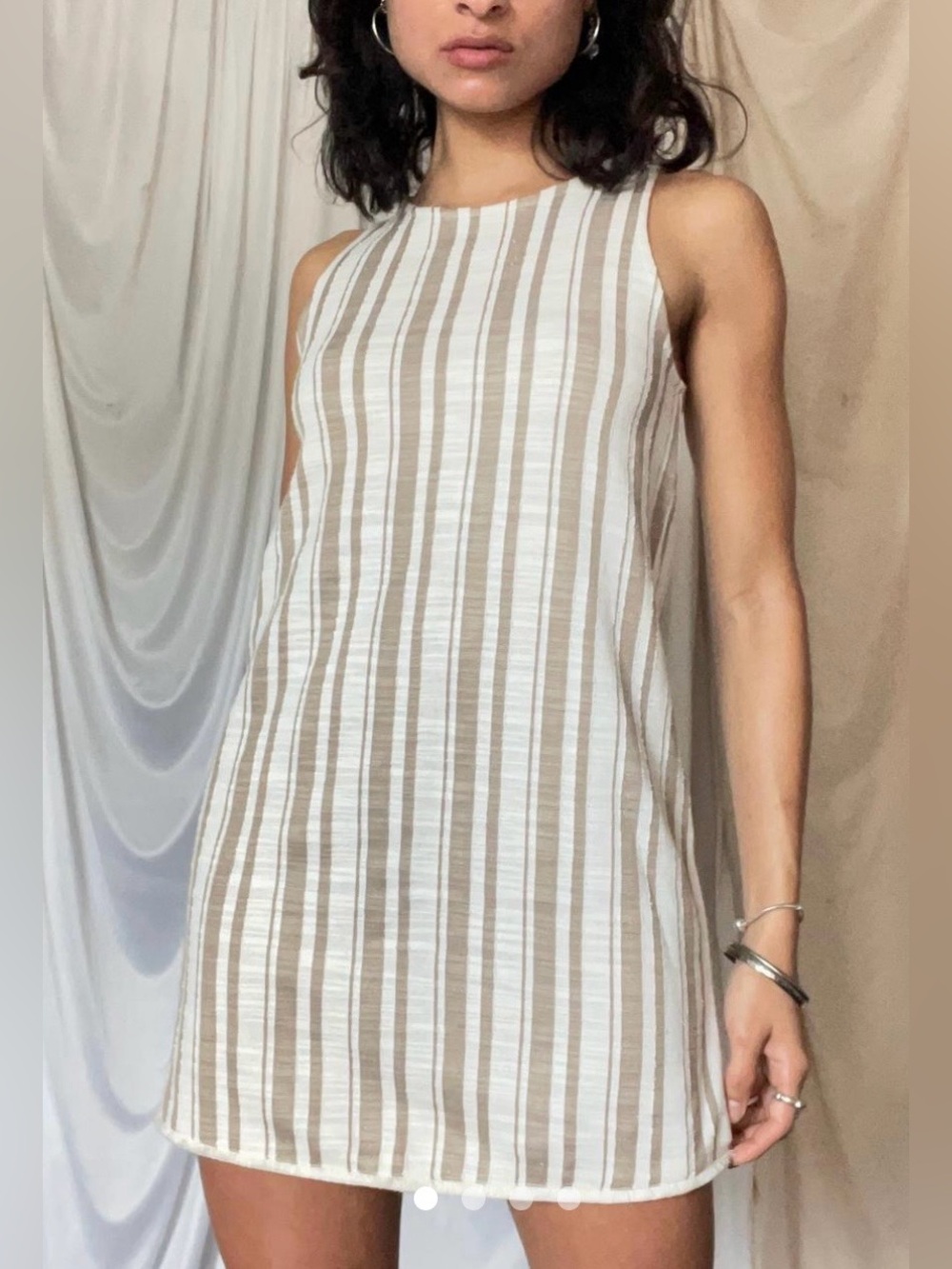 Mango MNG Women's Sleeveless Mini Dress Size L